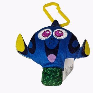 Disney Pixar Finding Nemo Dory 5 inch Mini Plush Keychain Clip Stuffed Animal